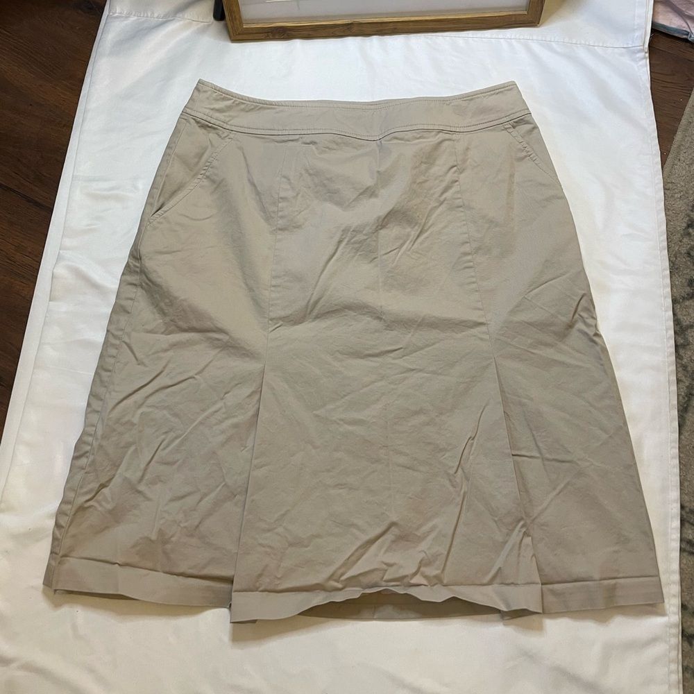 Pendleton size 12 khaki pencil skirt